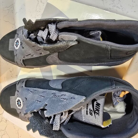 Nike Di'orr Greenwood x Zoom Blazer SB Mid Diné FQ0792-001 SIZE 10 SNEAKER NEW - Picture 7 of 9